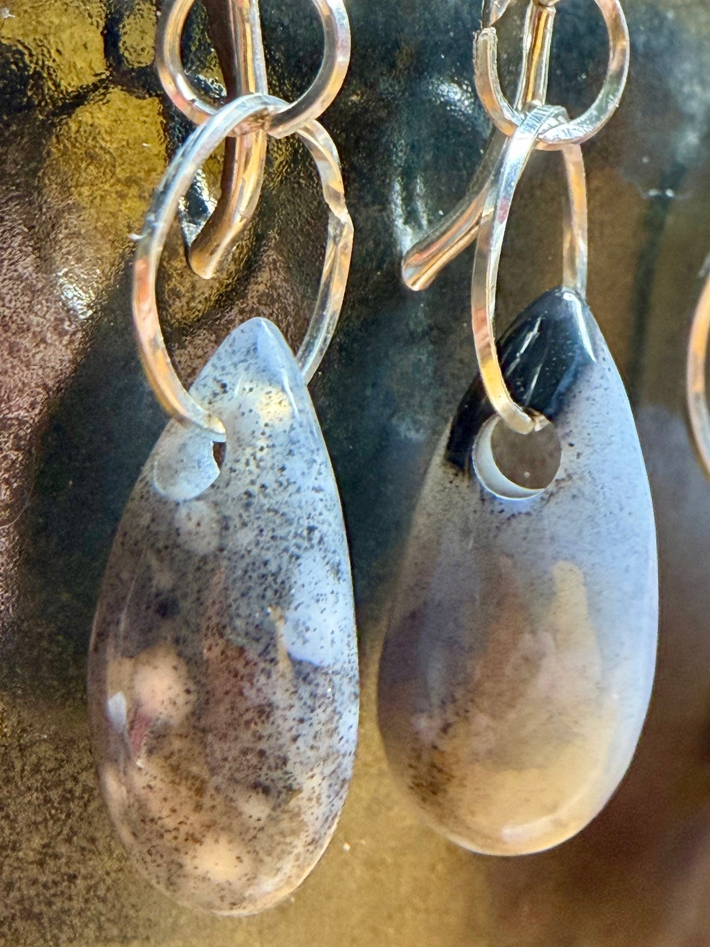 Carved Gemstone Earrings - September 19
